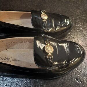 Women's LifeStride Zen Loafer Black US 7 WIDE no box